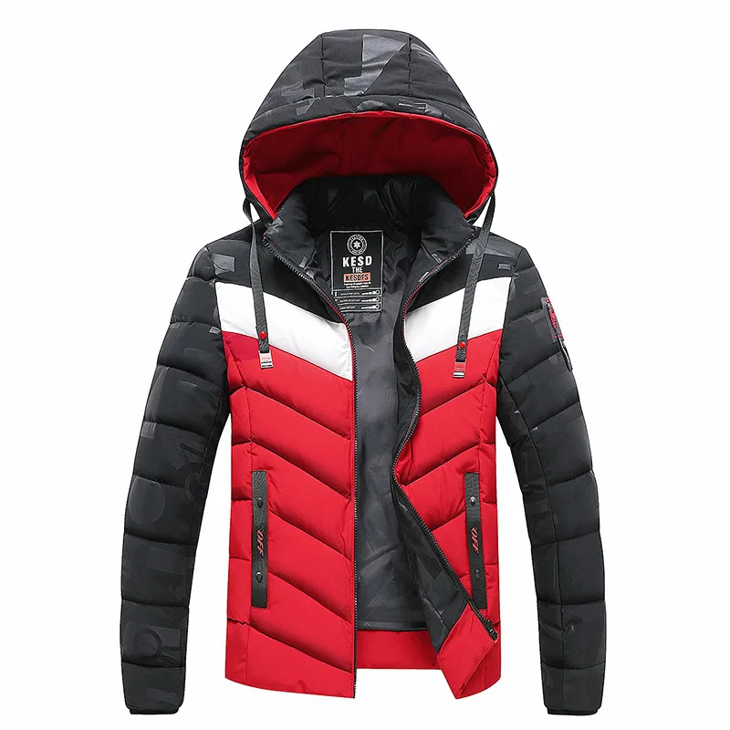 Hooded Jackets Men Winter Men's Sweat-shirt Autumn Varsity Male Clothes Sports Sweat-shirts Mountaineering Mens Windbreakers Man