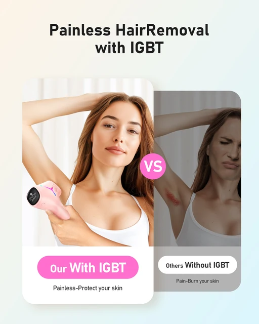 Depilazione laser 990000 flash per donne e uomini Corpo Bikini e aree facciali Depilazione permanente indolore Depilazione IPL 5