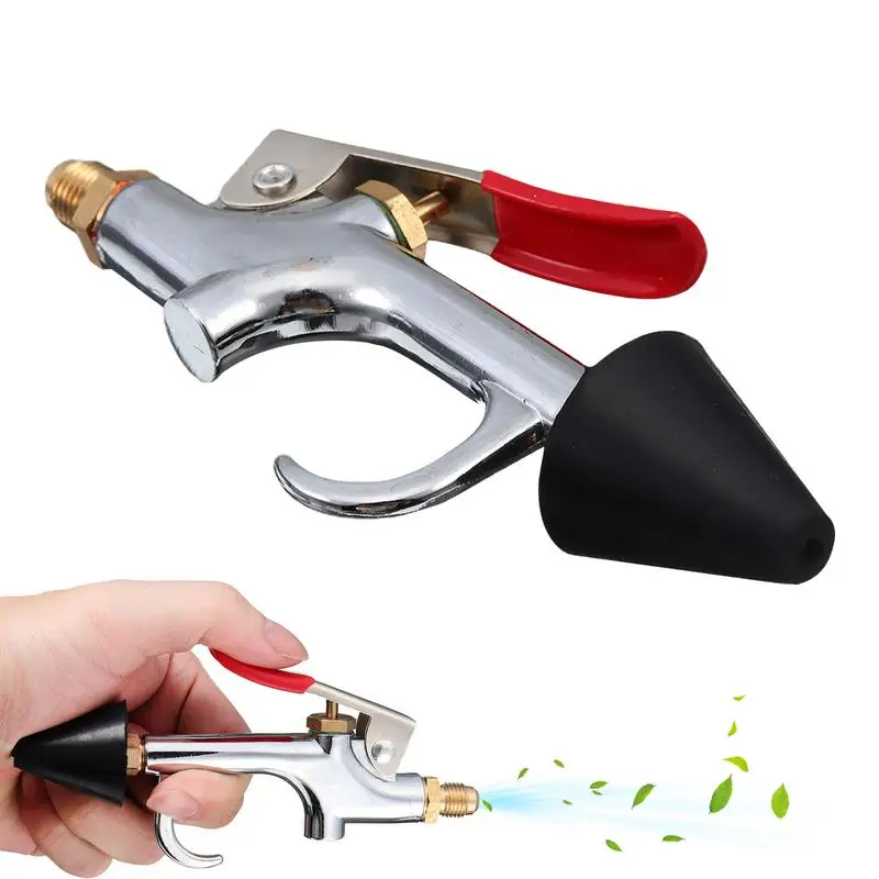 

Compressed Air Blower Nozzle Air Compressor Accessories Quick Connect Air Blow Cleaning Tool With Over-Sized Trigger Air Nozzle