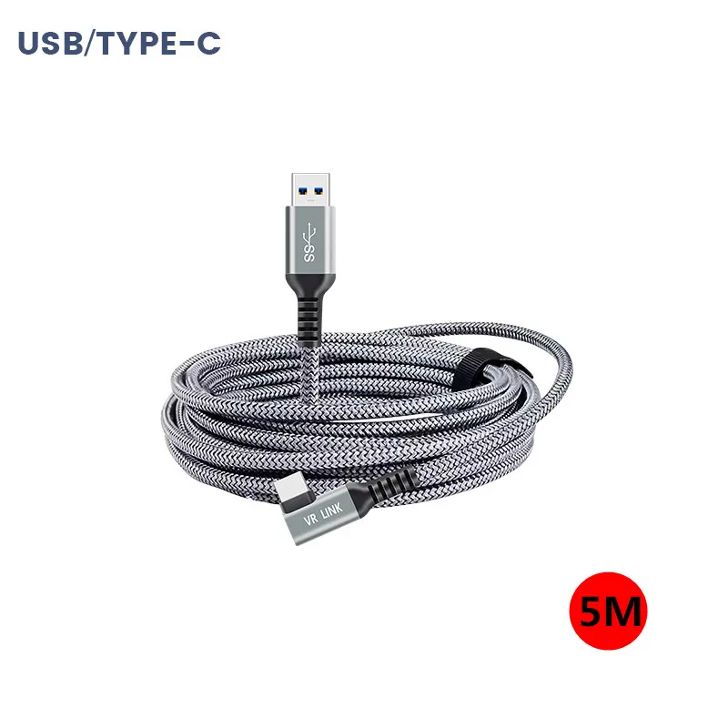 Charging Cable Data Line For Oculus Quest 2 1 Link VR Headset USB 3.2 Fast Charges Type-C Data Transfer Cable VR Accessories 