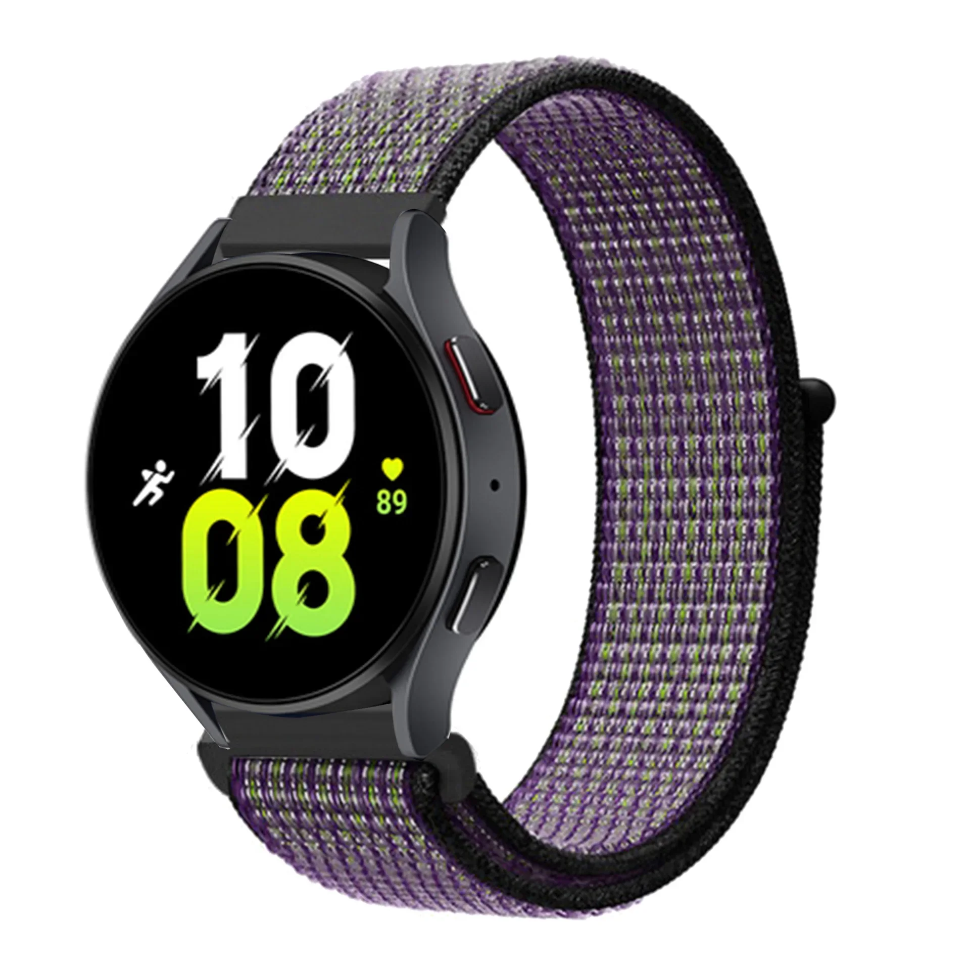 Enhanced Nylon Watch Strap - Universal Fit, 20/22mm Adjustable Wristband