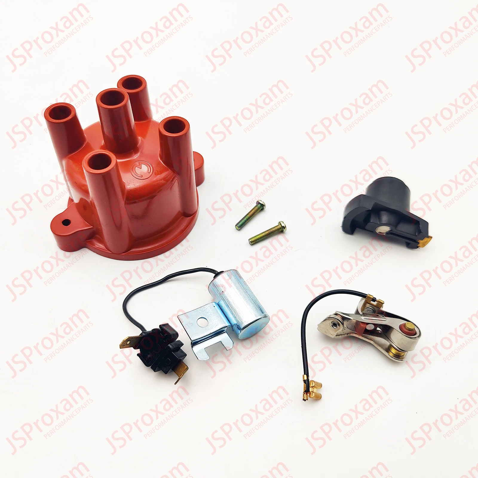 Replacement For Volvo Penta 4 Cylinder Points Condenser Rotor Cap Tune Up Kit 841263 243903 243799 243653 AQ125 AQ131