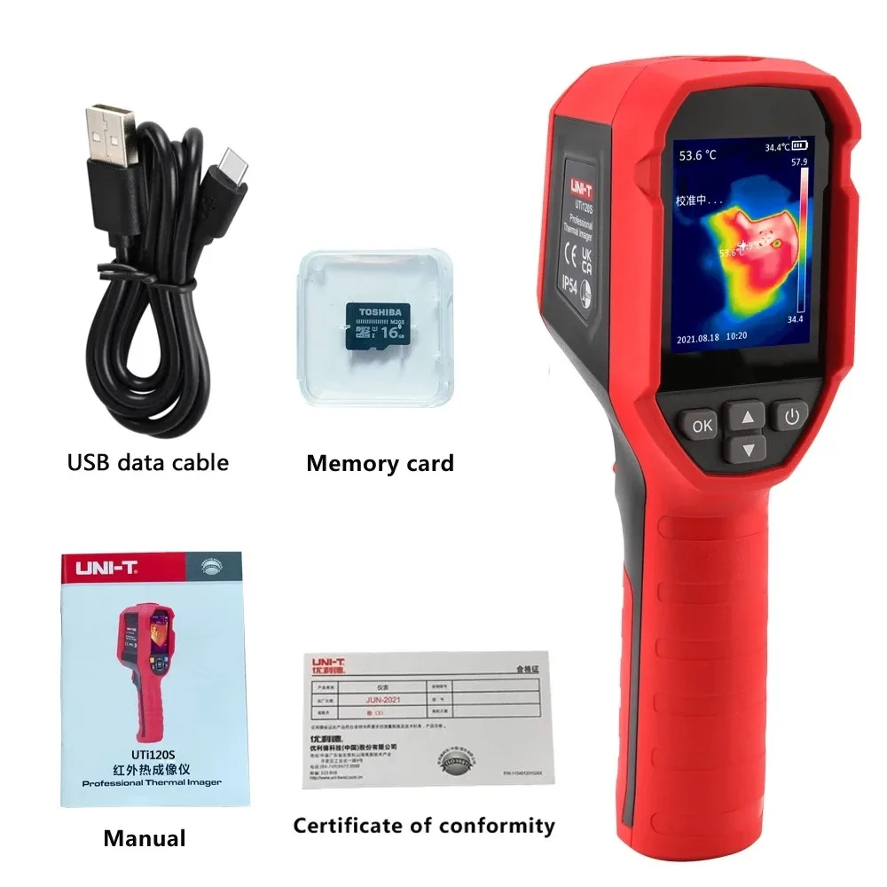 

Infrared Thermal Imager UTi120S PCB Circuit Industrial Testing Floor Heating Tube Testing original genuine Thermal camera
