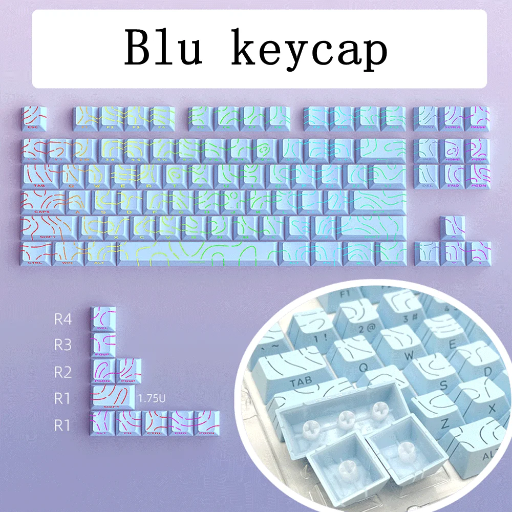 Cherry PBT Stripe Light Keycaps