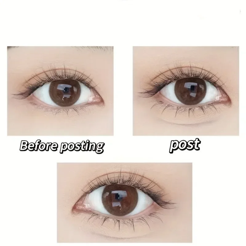 1박스 V자형 하부 속눈썹 인조 속눈썹-120개 클러스터, 자연스러운 외관, 쉬운 부착, 5/6/7mm, 0.20/0.23/0.28