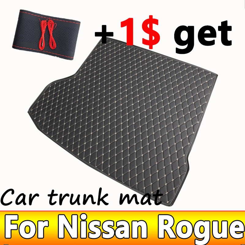 

Коврики для багажника автомобиля для Nissan Rogue X-Trail X Trail T32 2014 ~ 2020, водостойкий коврик, грязь, автомобильные аксессуары, автомобильные аксессуары