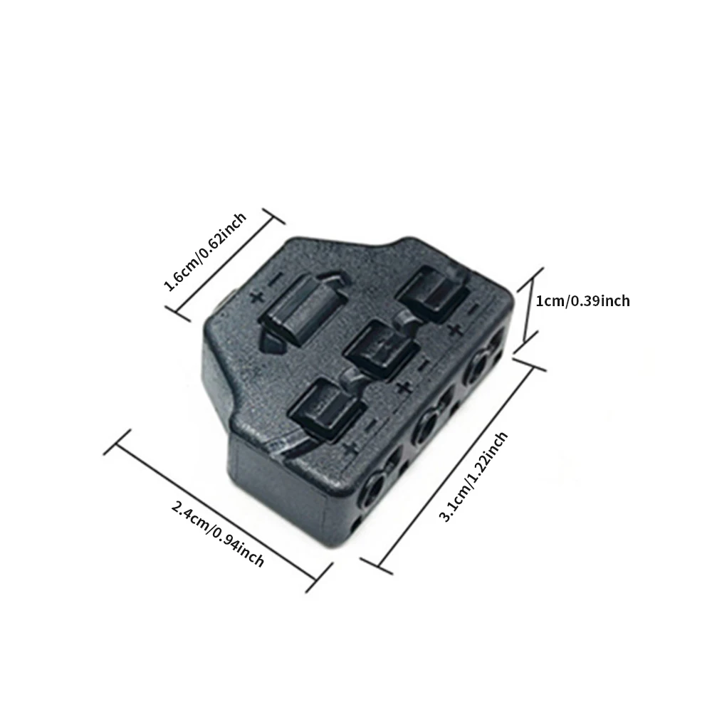 3Pcs 3/6 Ports Verteilung Port Sharing Box Linie Splitter für DIY Miniatur Eisenbahn Zug Modell Szene Beleuchtung System DC Lampe – Detail 8