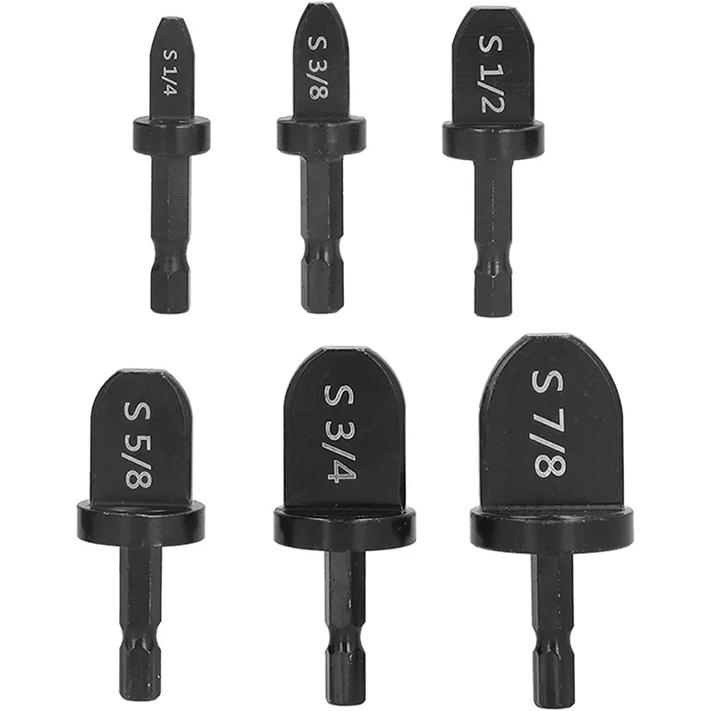 

6pcs Tube Pipe Expander Copper Tube Swaging Pipe for Air Conditioner Refrigerator Flaring Takeover Tools Set Power Supplies