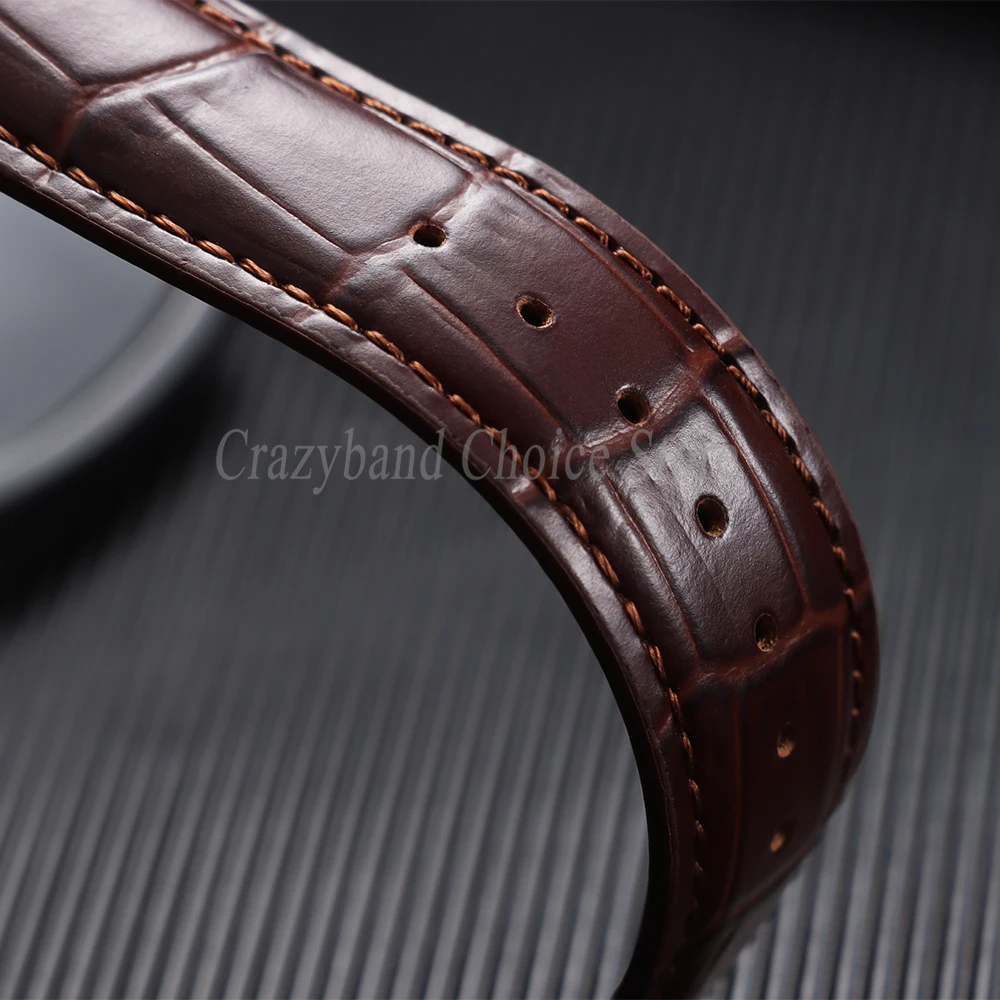 Vintage Leather Watch Band, Business Style,