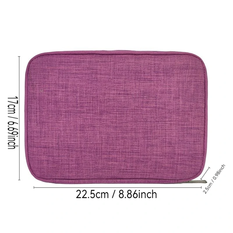 Nylon Waterproof Watch Bands Storage Bag Portable Electronics Travel Straps Carrying Case Pouch watchband storage bag