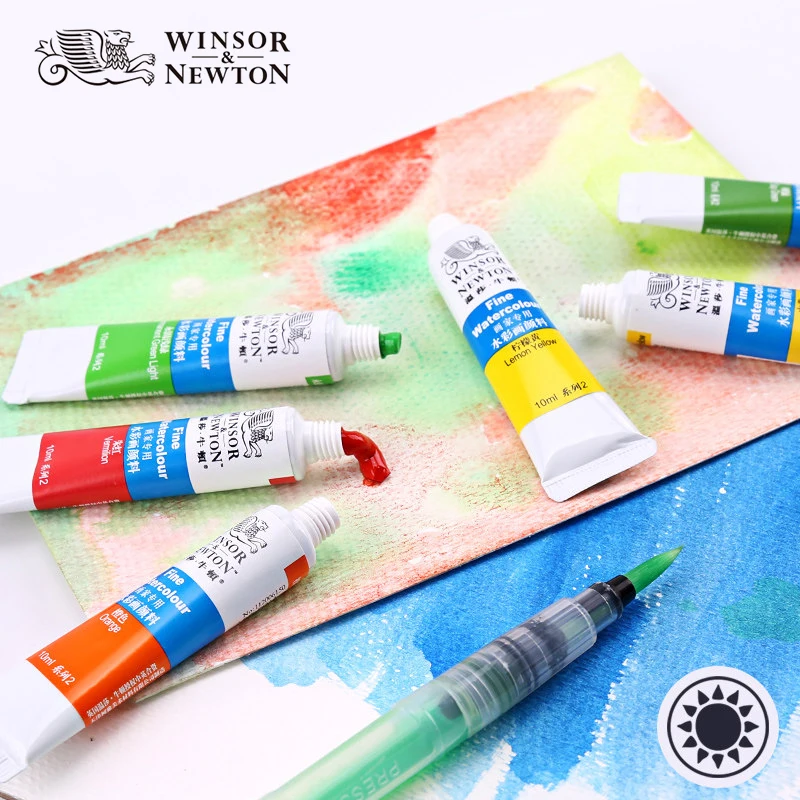 Winsor & Newton Professional Watercolor Paint Pigment 12/18/24/36 Colors 10ML Water Colors Painting Art Supplies For Artists watercolor paint watercolor pigment watercolor painting set
