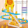 Popular Children 0-6 Years Old Yellow Duck Climbing Ladder, Children's Baby Head Up Practice Slide, Track Car Puzzle Toy 6