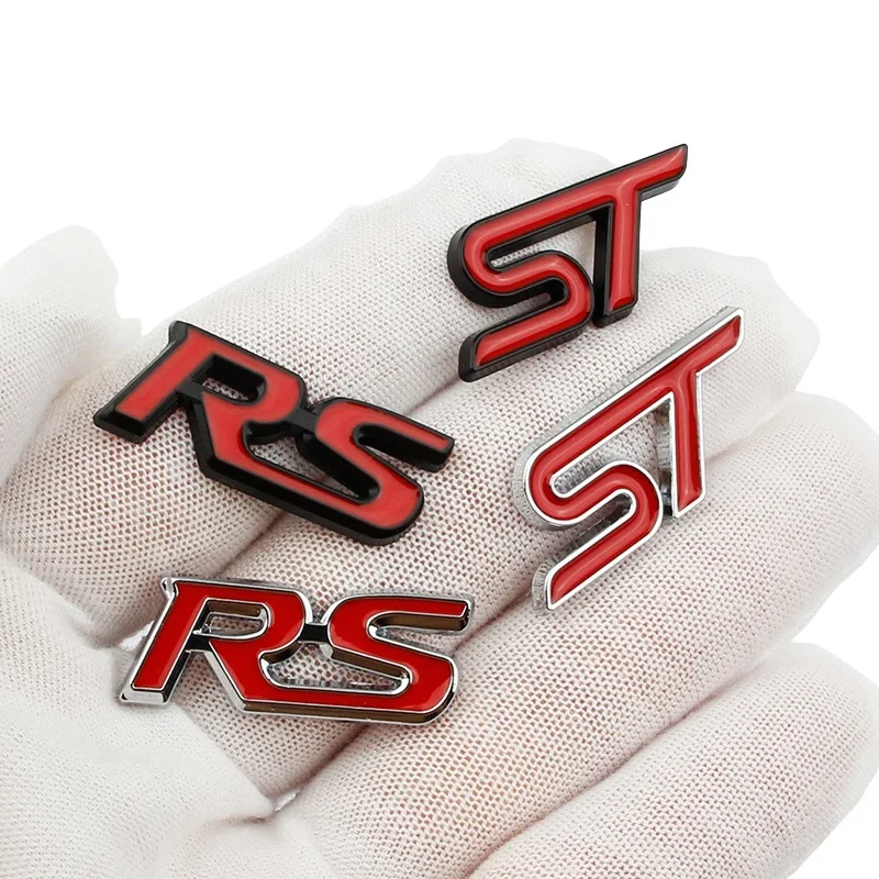 Premium 3D Metal Car Steering Wheel Emblem Badge Sticker