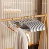 Short Neck Clothes Hanger Home Use Space Saving Neck Narrowing Low Hanger Clothes Storage High Aesthetic Anti-Shoulder Corner 1