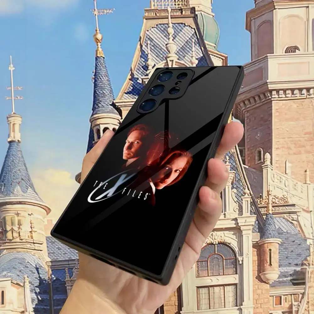 The X Files I Want To Believe Custodia Per Telefono Per Samsung S30 S21 S20 S23 S22 Fe S10 E S9 Note 20 10 Pro Ultra Plus Glass