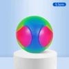 Pet Dog Toy Ball Tpr Tri-Color Light Up Elastic Small Dog Flash Pet Training Interactive Throwing Dog Ball 5
