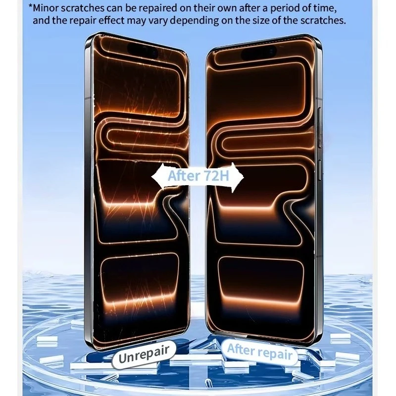 Ultra-Clear Hydrogel Screen Protector Film