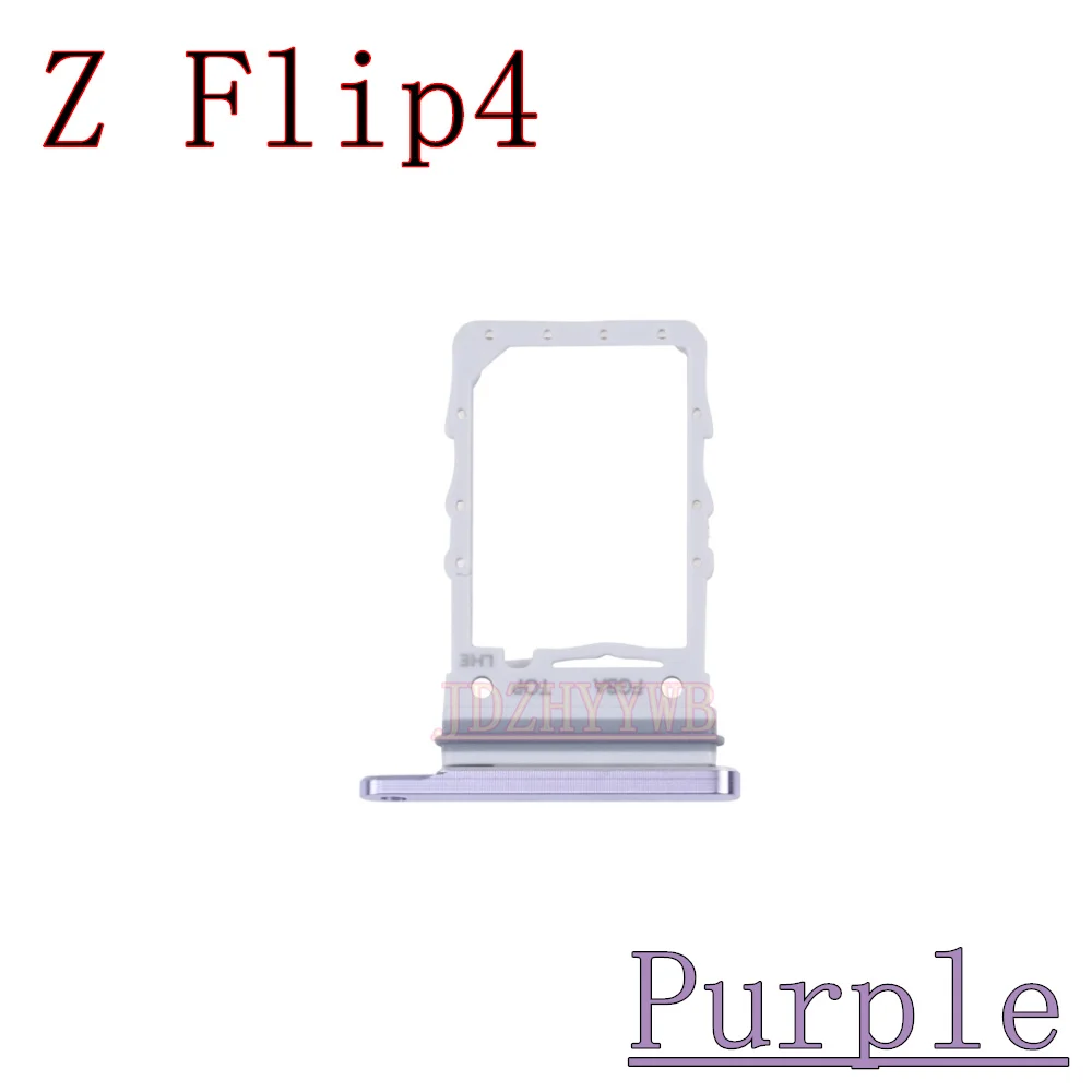 Dual/Single Sim Card Tray Reader Holder Adapter for Samsung Galaxy Z Flip Series