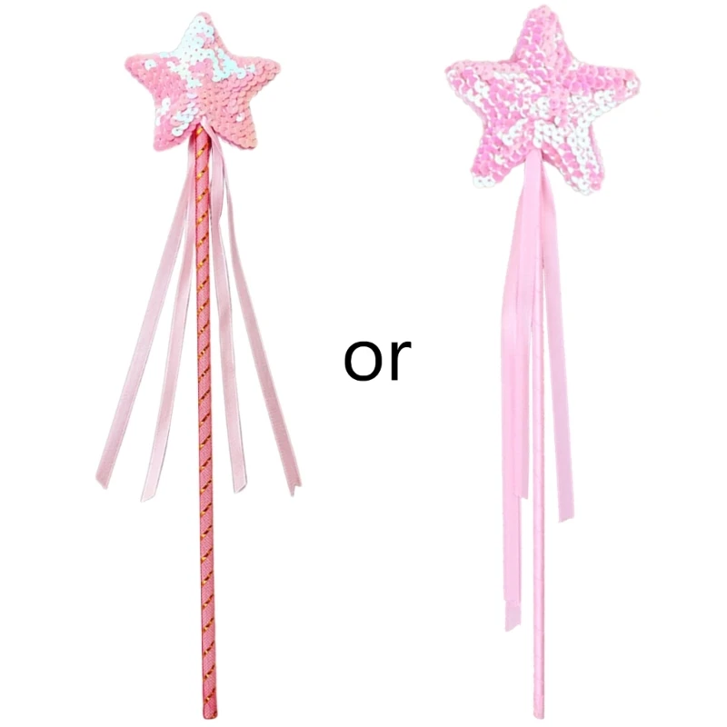 

Star Sequins Princess Cosplay Props Little Girl Character Costume