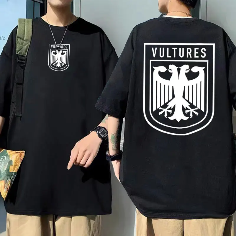 Rapper Kanye West Vultures New Album Double Sided Print T