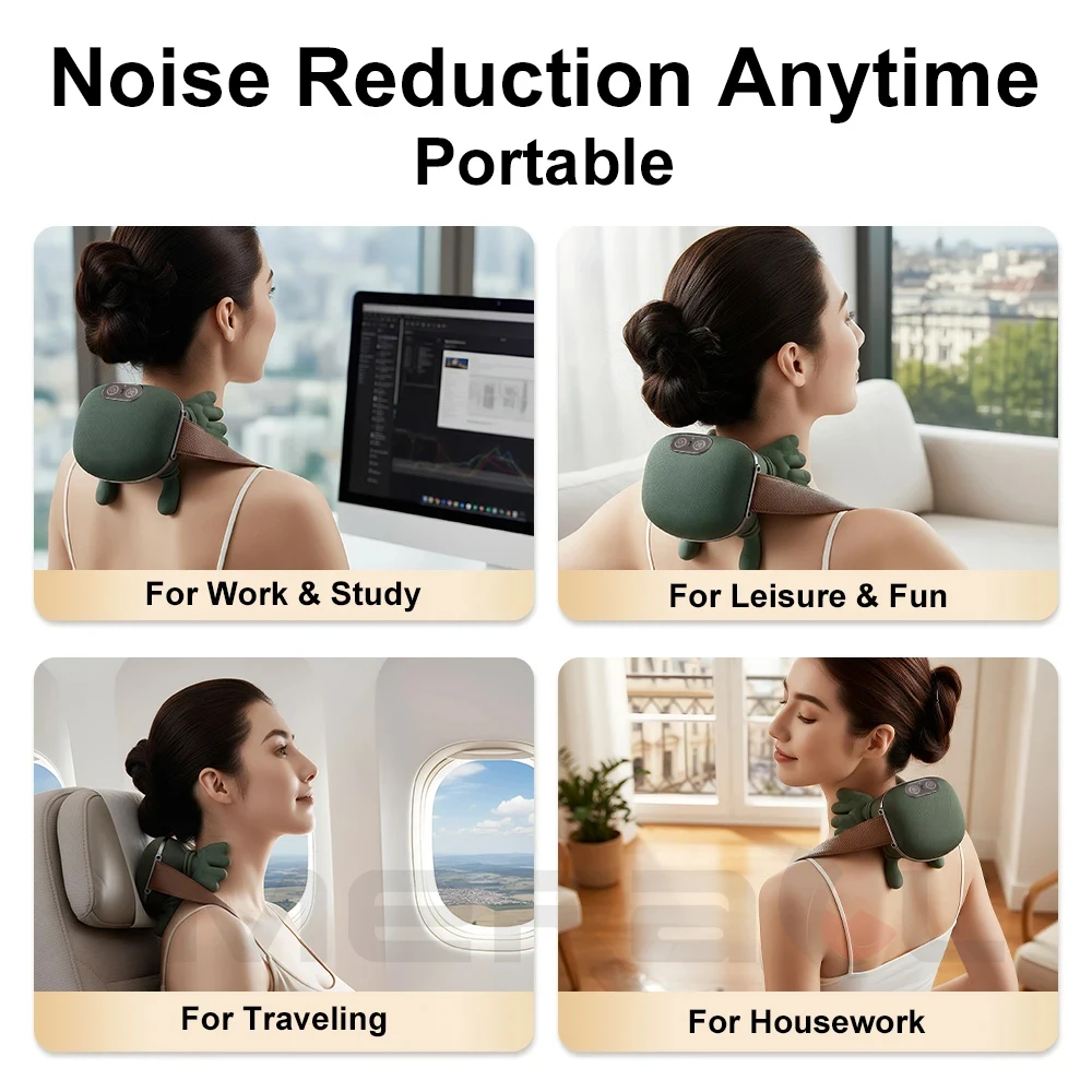 New Shoulder And Neck Massage Machine N7 Bionic Cervical Spine Massager Trapezius Cervical Neck Back Muscle Relax Massager Tools_voghion.com