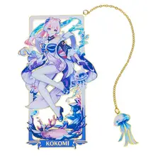  Genshin Impact Kazuha Metal Book Marks Anime Game Gifts Brass Bookmarks Baizhu/alhaitham/Kaveh/Wanderer 