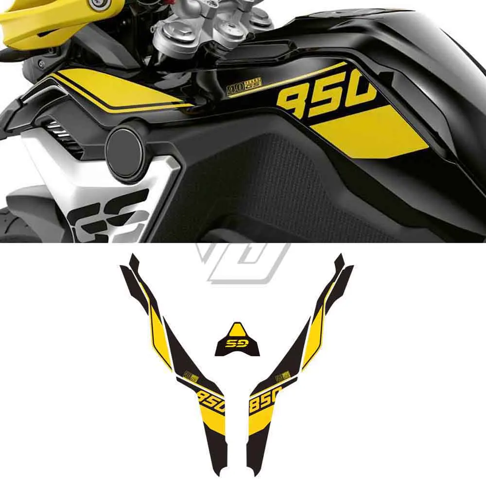 F850GS F750GS Motorcycle 40 Year GS Decals decoration Body Fairing Sticker Kit For BMW F850GS F750GS 2018 2019 2020 2021 welly 1 12 2021 triumph trident 660 high simulation alloy model adult collection decoration gifts toys for boys