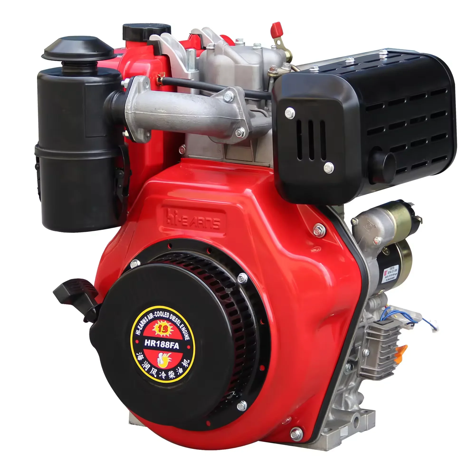 Hiearns 188FA Spline Shaft Air Cooled Diesel Engine