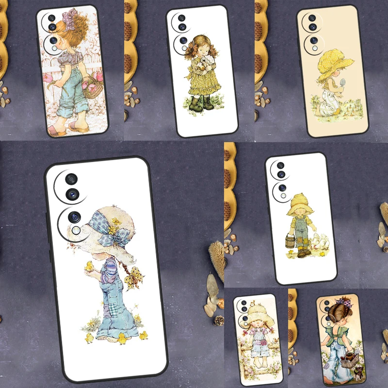 Custodia Sarah Kay Per Huawei Nova 9 5T P Smart P40 P20 P30 Lite Honor Magic5 Pro 70 50 X8 X9A Coque