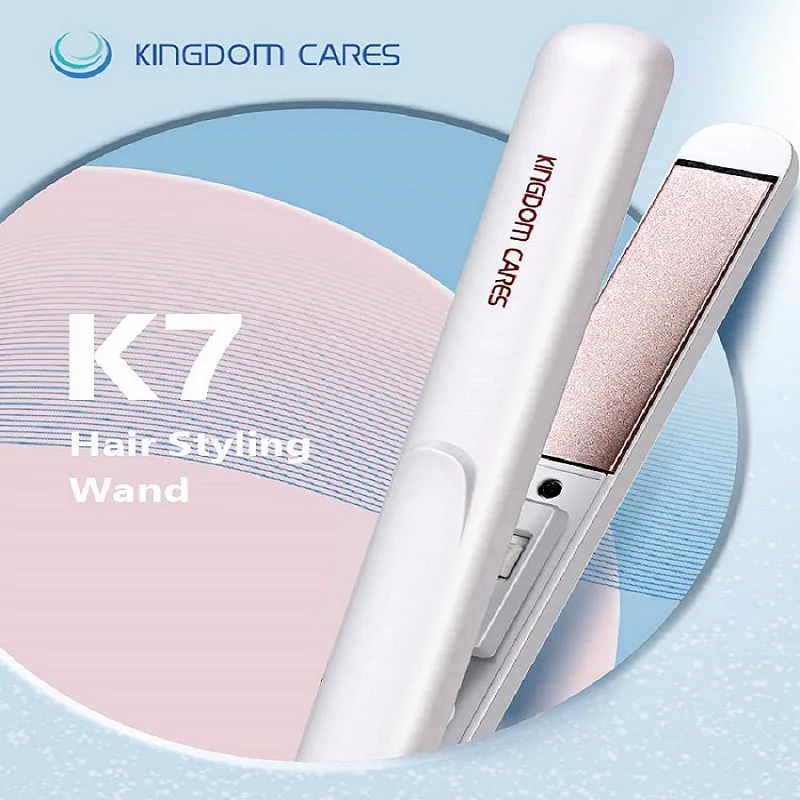 KINGDOM CARES K7 Mini Straightening Hot Comb Professional Hair