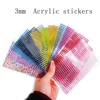 Face Decorations Rhinestone Stickers for Music Festival Halloween Party Mobile Crystal Sticker Children Toy DIY Diamond Stickers 4