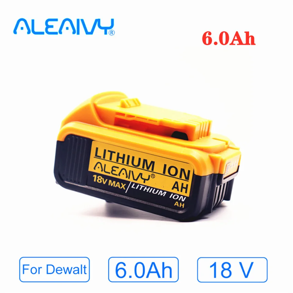 

18V/20V 6.0Ah DCB200 DCB184 battery replacement suitable for 18V/20V power tool batteries DeWalt MAX XR+DCB112 charger