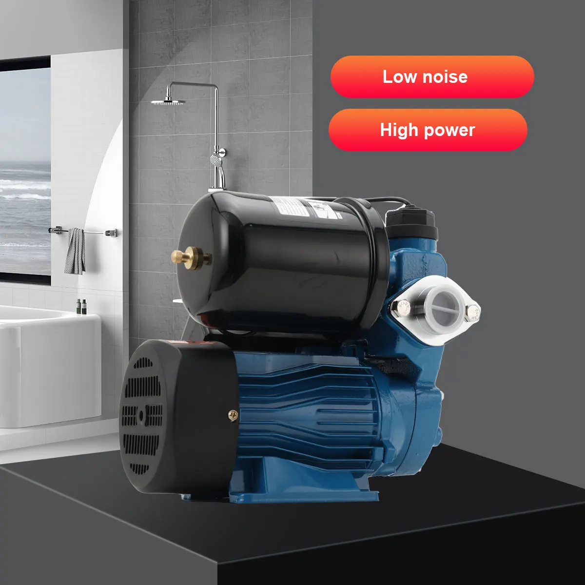 Self-Priming Booster Pump 110V Booster Pump Household Fully Automatic Silent Tap Water Pipeline