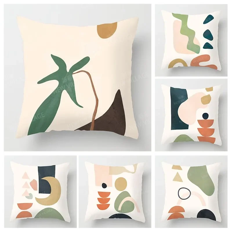 

Скандинавский осенний домашний декор, осенняя наволочка для диванной подушки, современный 45x45 см 45*45 50x50 60x60 см 40*40 см 35x35 morandi