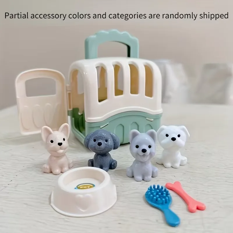 Deluxe Pet Care Playset: Interactive Animal Figures & Dollhouse Accessories