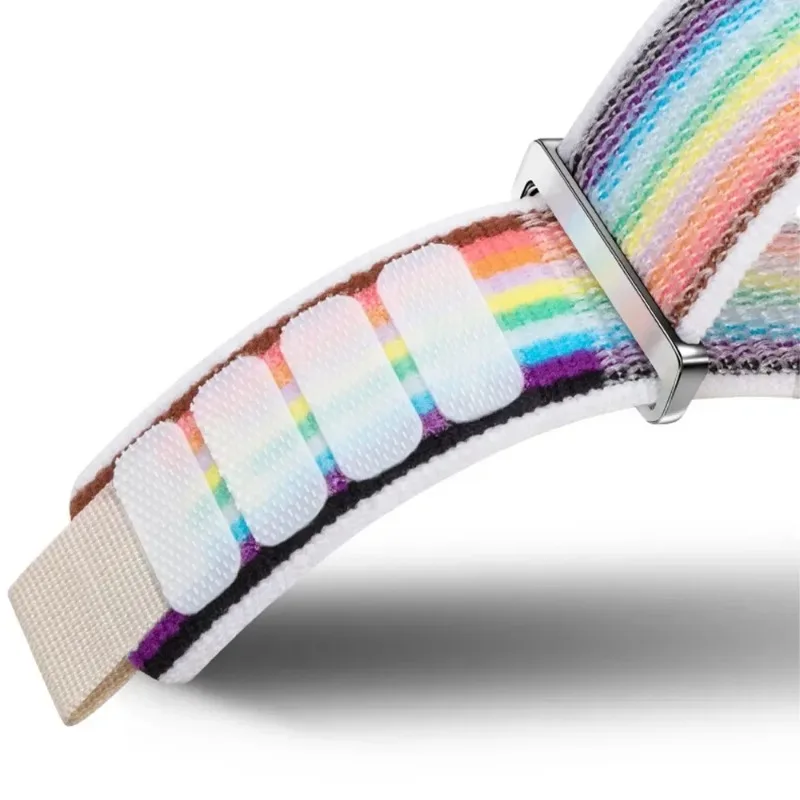 Sports Nylon Trail Loop Strap for Apple Watch - Durable and Comfortable Wristband