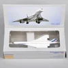 1:400 Scale Airplanes France 1976-2003 White Mini Diecast Metal Aircraft Model Gift Air plane Toys 3