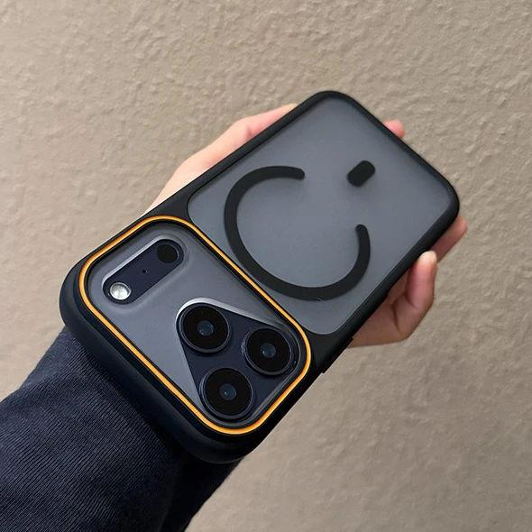 Translucent Matte MagSafe-Compatible Double Color Contrast Case