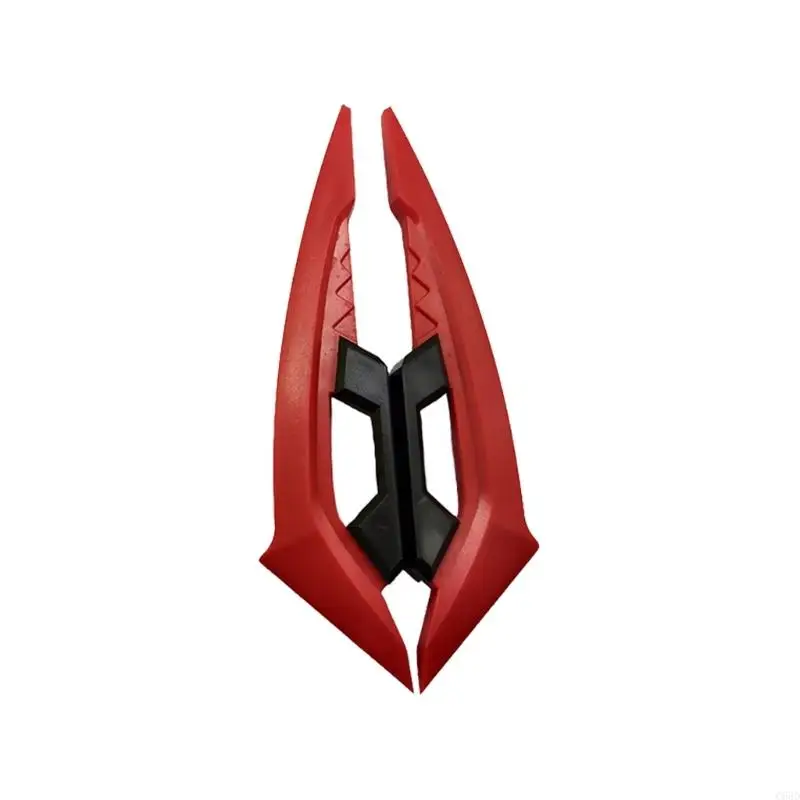 C63D 2PCS Motorradflügelwinglets Vorderseite Spoiler Aerodynamic geeignet für elektrische Roller Verbesserte Stabilität und – Detail 9
