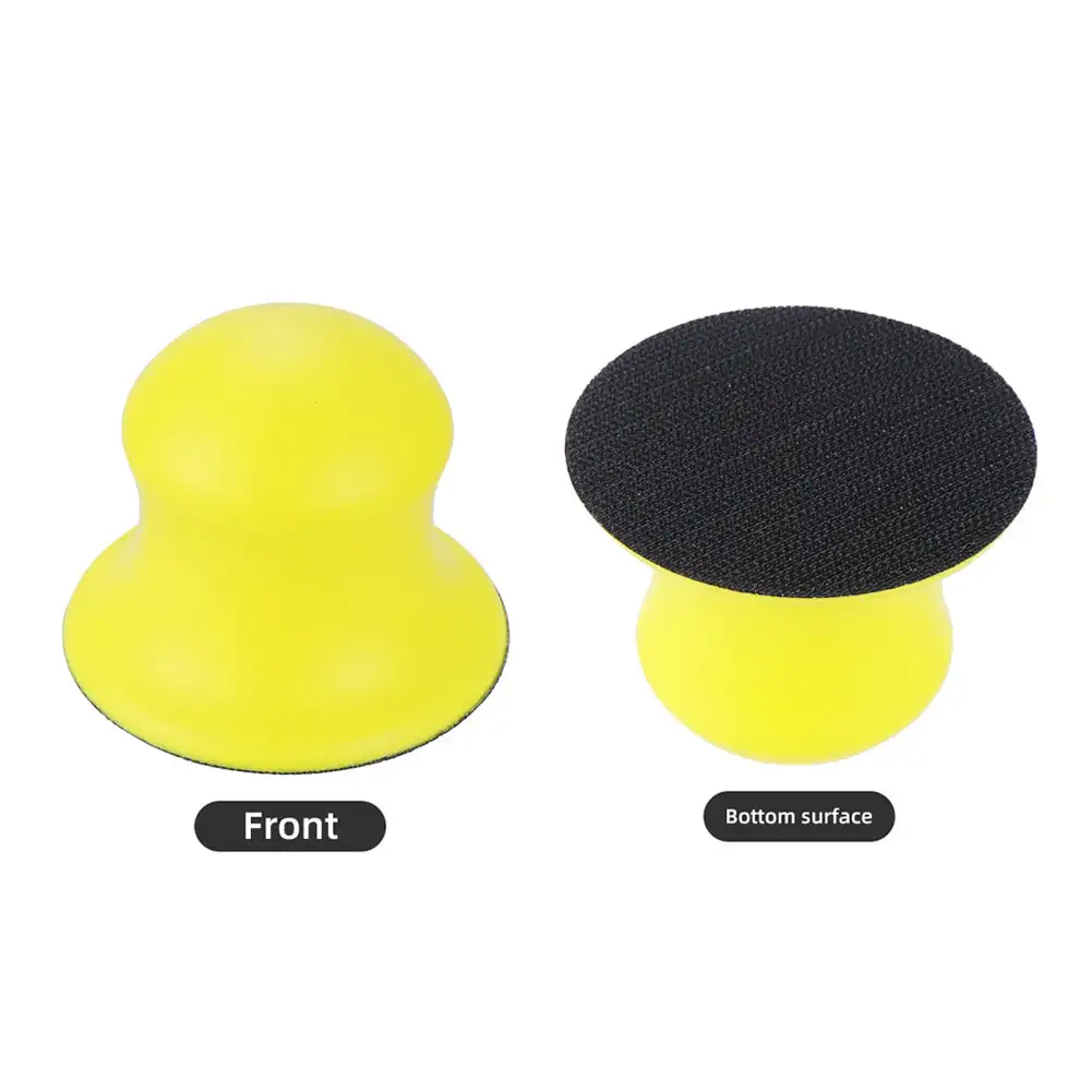 Hand Sanding Disc Holder Sand Paper Backing Polishing Pad Grinding Block PU Foam Sanding Disc For Auto Body and Automotive Use sanding discs sandpaper set polish sand paper sandpaper tools sander pads