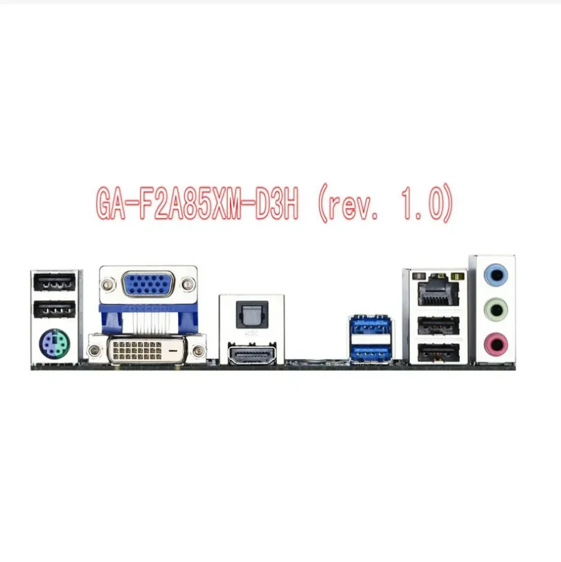 IO I/O Shield Back Plate BackPlate Blende Bracket For GIGABYTE GA-F2A85XM-D3H rev. 1.0