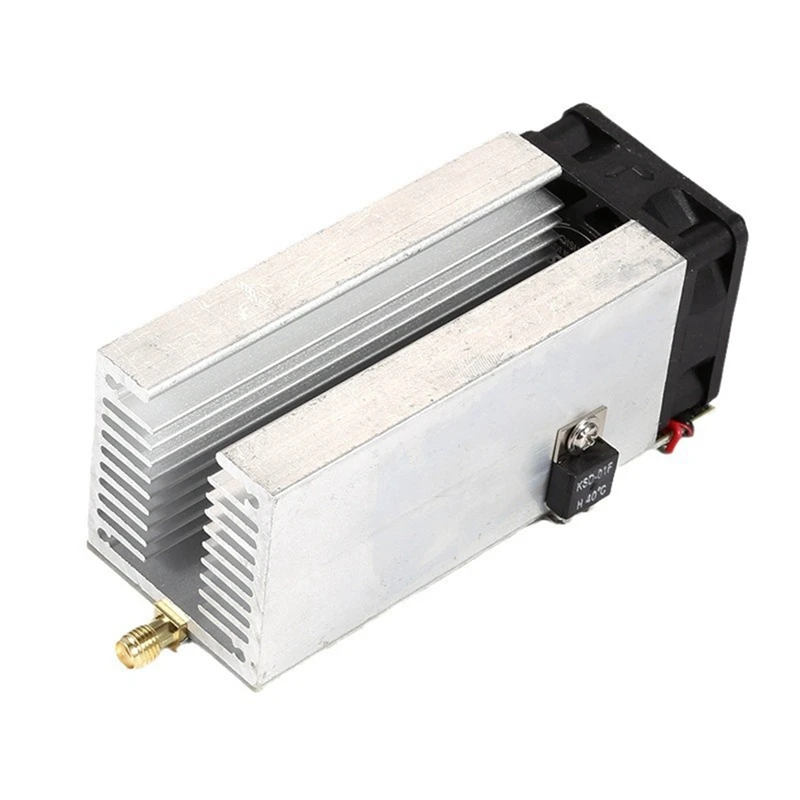 T43C-8W Microwave RF Power Amplifier Image Transmission Amplifier Module Board With Cooling Fan 600-1100Mhz Amplificatore