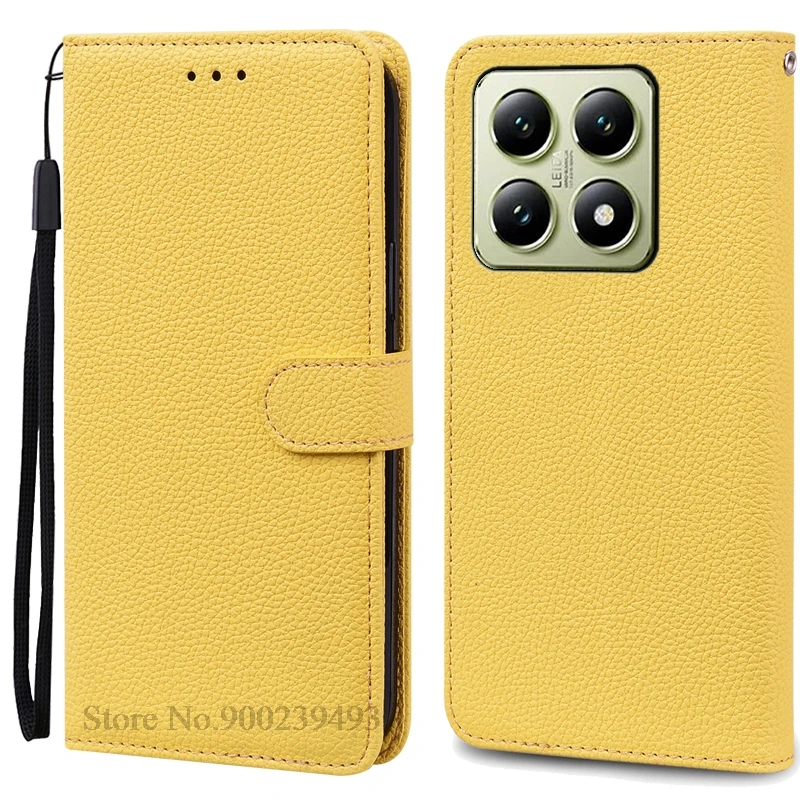 Leather Wallet Flip Cover - Elegant Book Style Case