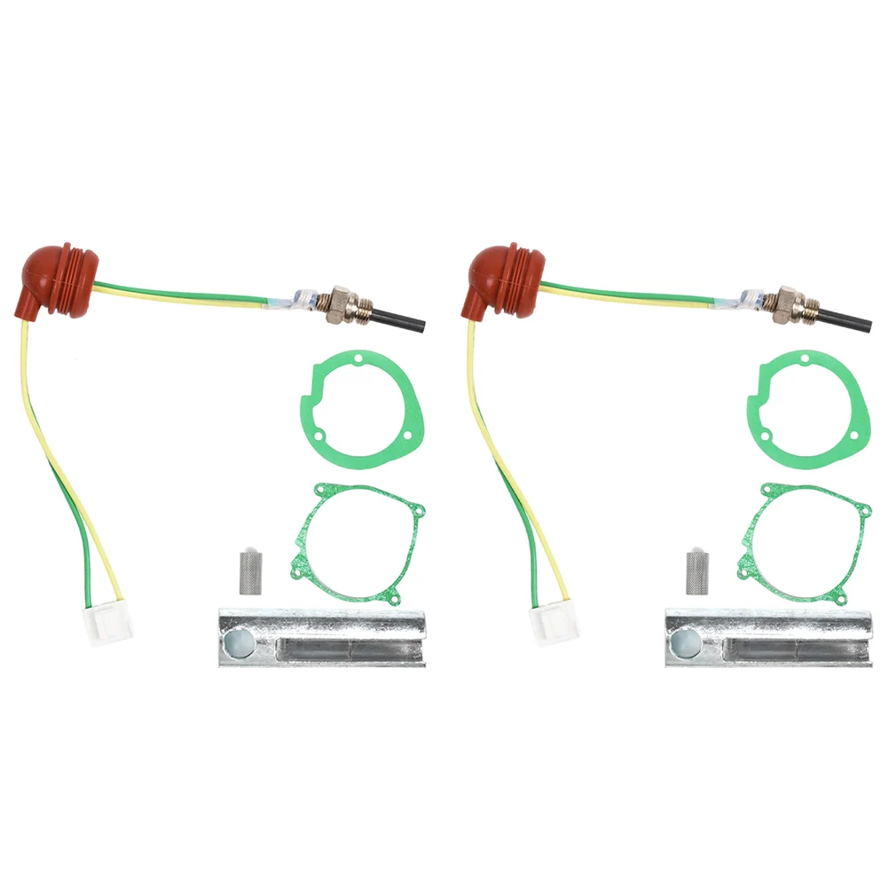 12/24V 2KW Air Diesel Parking Heater Part Ceramic Glow Plug Car Heater Burner Engine Gasket for Eberspacher D2 D4 D4S Heaters