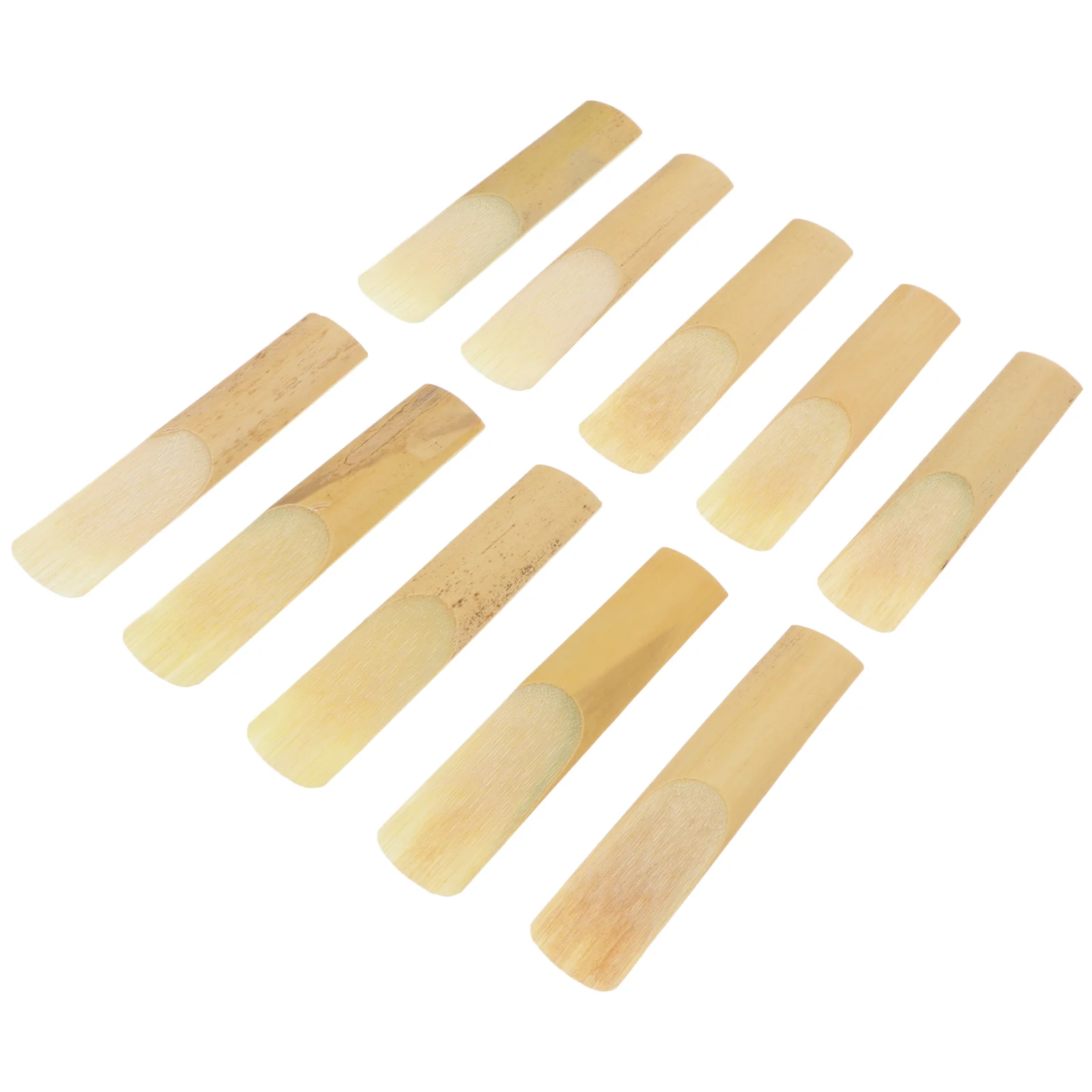 

10 PCS Saxophone Reed Traditional Reeds Strength 20 for Tenor Instrument Accessory Parts