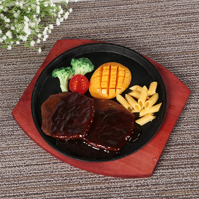 Simulated Steak Set for Decoration, Simulation Food Accessories, Fake  Model, Restaurant Props, Vegetable Toys