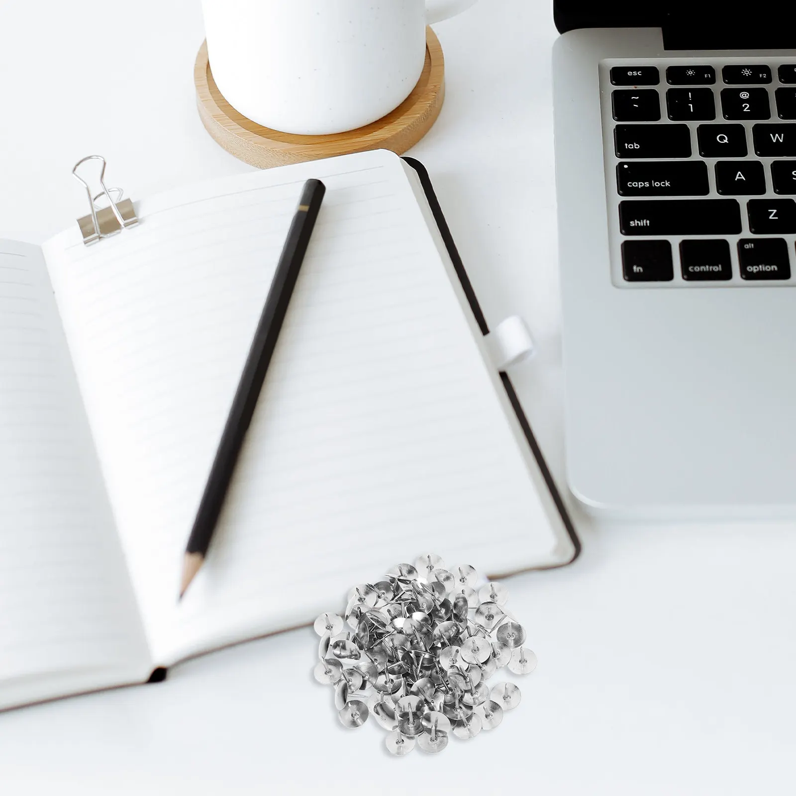 800개 철제 푸시핀, 게시판, 코르크보드, 사진벽, 지도 장식, 사무실, 학교, 일상용 장