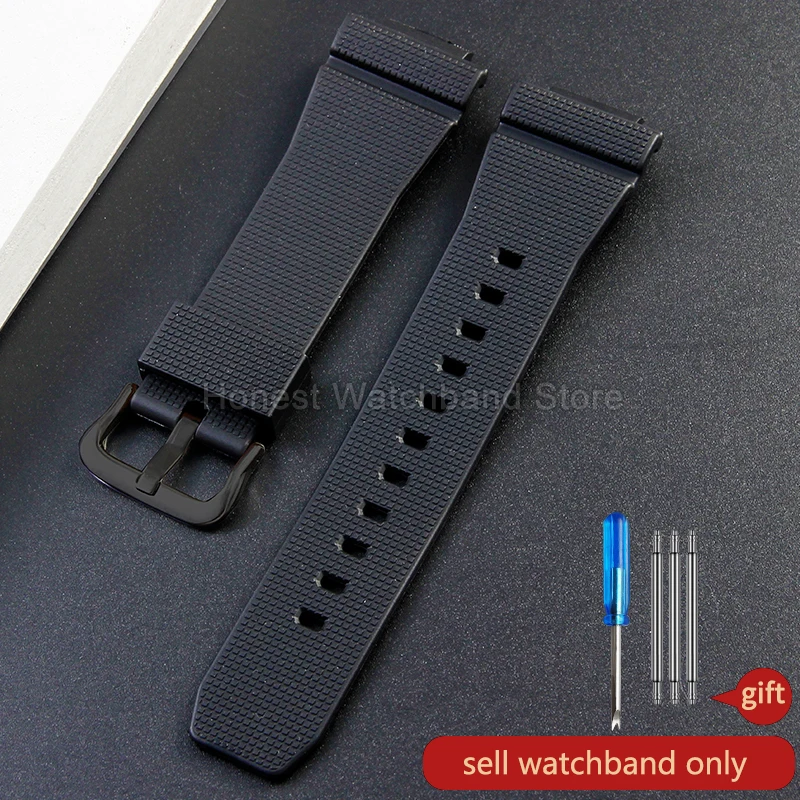 Transparent Gray Red Orange Resin Watch Strap for Outdoor Activities - 16mm