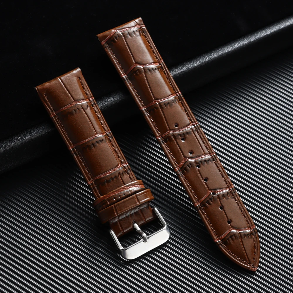 Universal Genuine Leather Wristband for Watches - Premium Sports Accessory