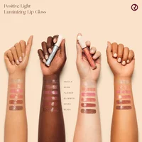 Brillant à lèvres luminisant à lumière Positive, beauté Rare, brillant à paillettes, fard à joues, maquillage, yeux, Contour du visage, peau 3